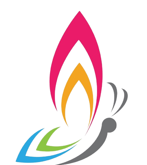 Ubuntu Counseling butterfly logo